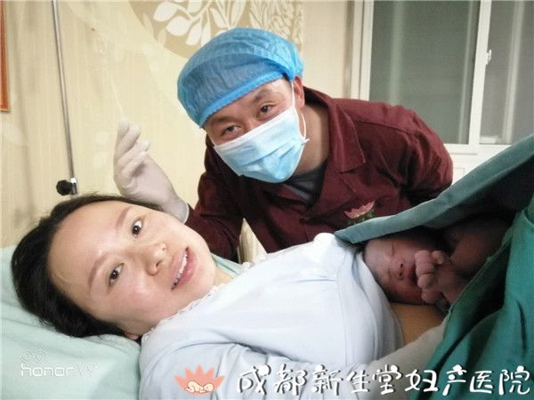 分娩时刻:momo,终于等到你!